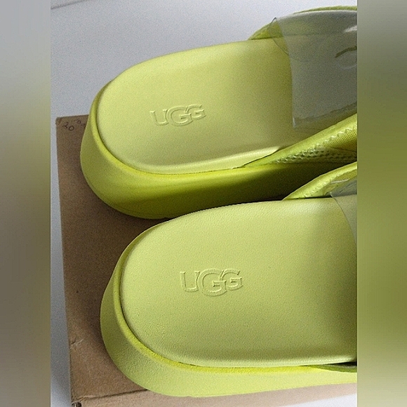 New w/Box UGG Emily Mesh Crossover Slides Size 6 - Picture 9 of 13
